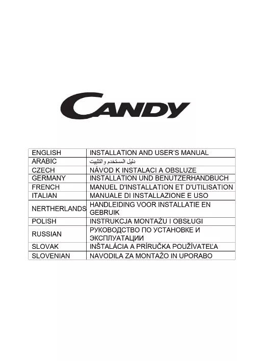 Mode d'emploi CANDY CBG625/1N