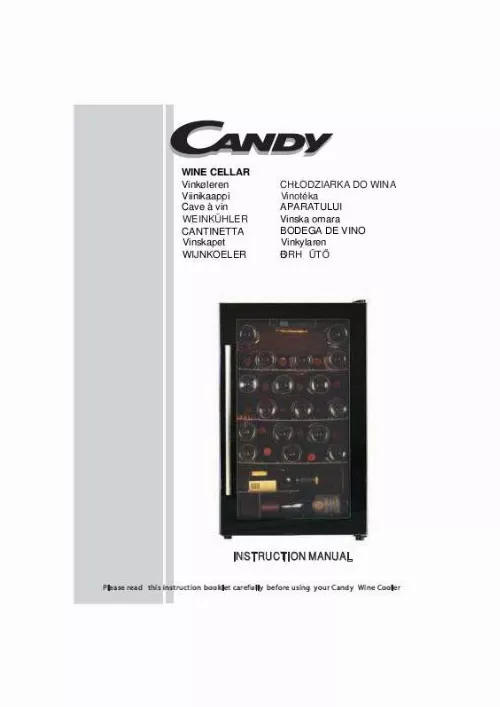 Mode d'emploi CANDY CCV 200 GL