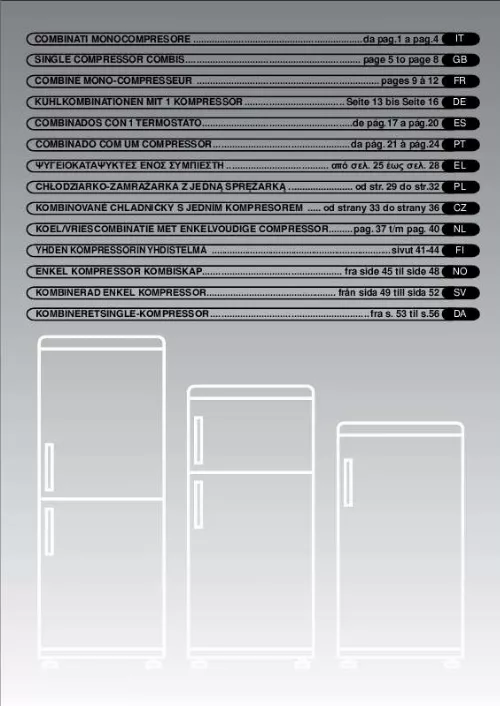 Mode d'emploi CANDY CFM 3960 A