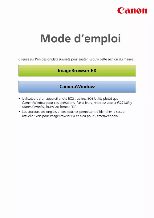 Mode d'emploi CANON LEGRIA HF R47