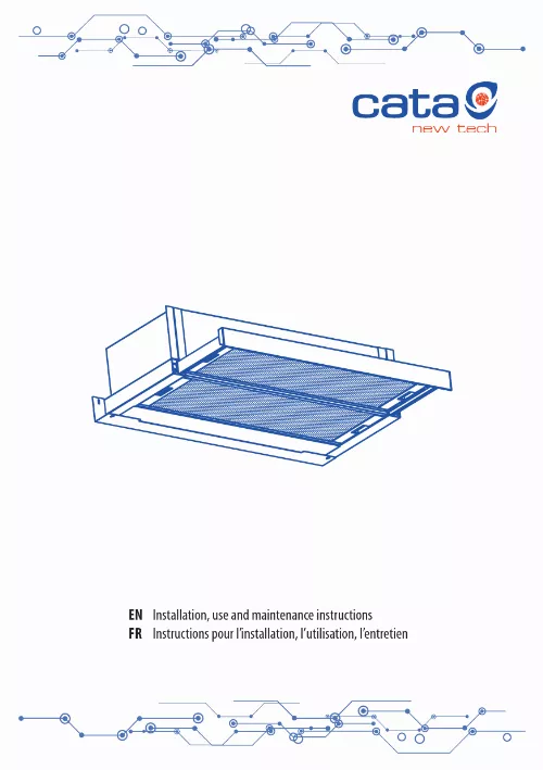 Mode d'emploi CATA C-900 GLASS