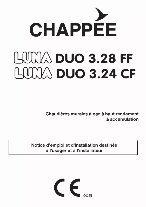 Mode d'emploi CHAPPEE LUNA DUO CF 28 KW