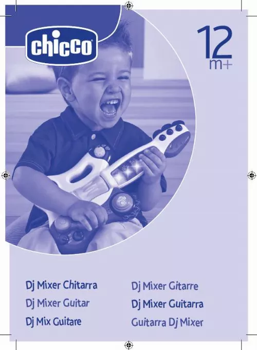 Mode d'emploi CHICCO DJ MIXER GUITAR