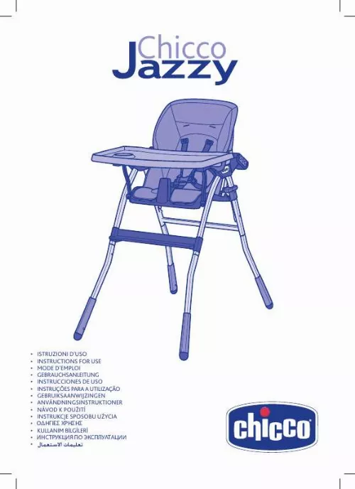 Mode d'emploi CHICCO JAZZY