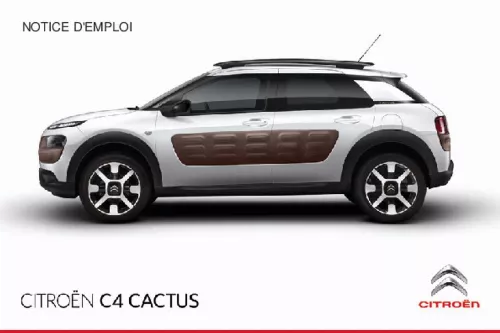 Mode d'emploi CITROEN CACTUS