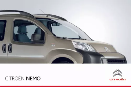 Mode d'emploi CITROEN NEMO