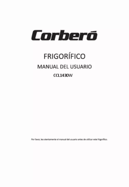 Mode d'emploi CORBERO CCL 1430 W