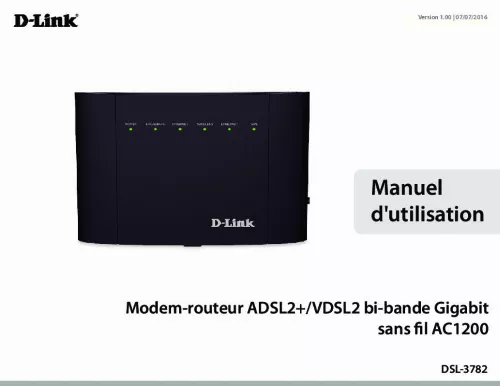 Mode d'emploi D-LINK DES-1016D