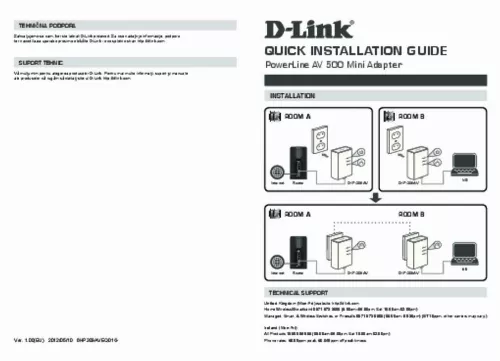 Mode d'emploi D-LINK DHP-P309AVX2