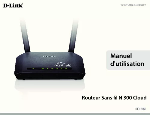 Mode d'emploi D-LINK DIR-605L