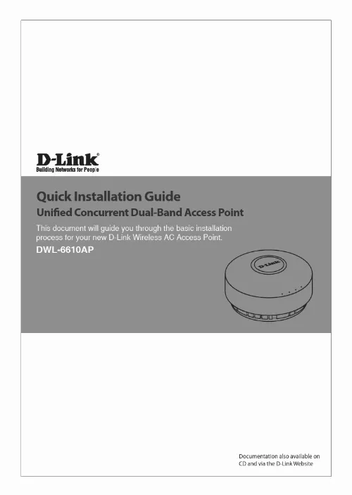 Mode d'emploi D-LINK DWL-6610APE