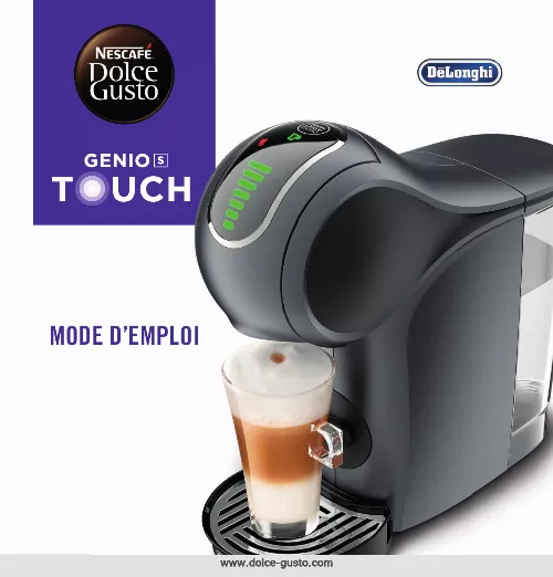 Mode d'emploi DELONGHI DOLCE GUSTO EDG426GY