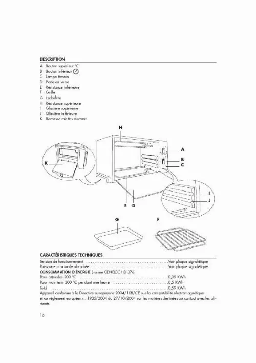 Mode d'emploi DELONGHI EO- 420