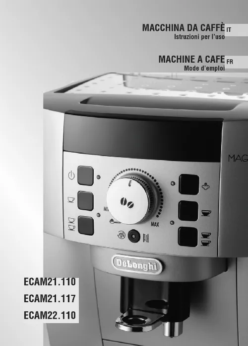 Mode d'emploi DELONGHI MAGNIFICA S ECAM 22.127