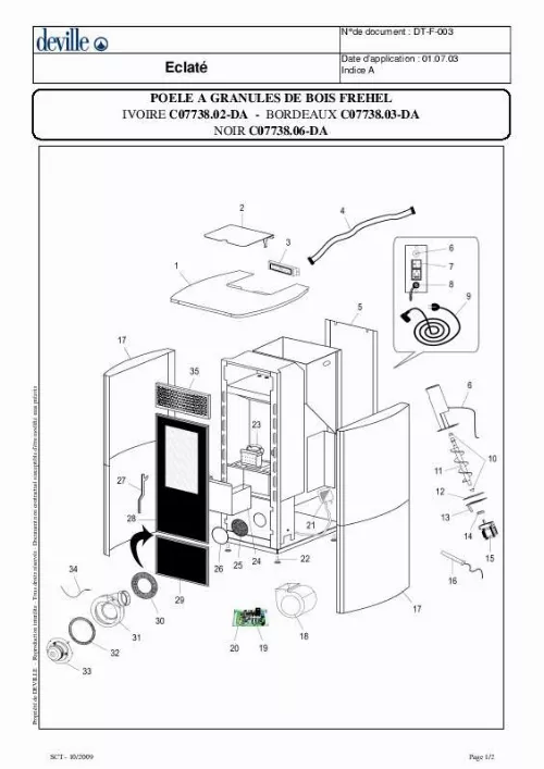 Mode d'emploi DEVILLE C07738