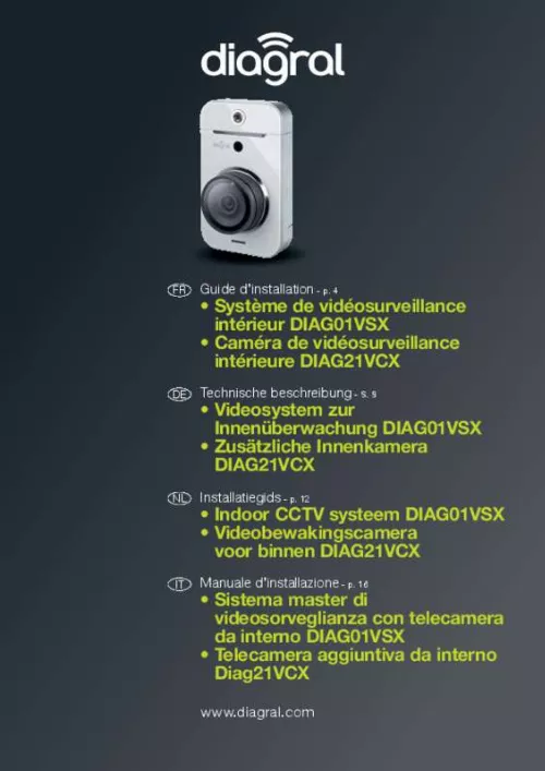 Mode d'emploi DIAGRAL DIAG01VSX