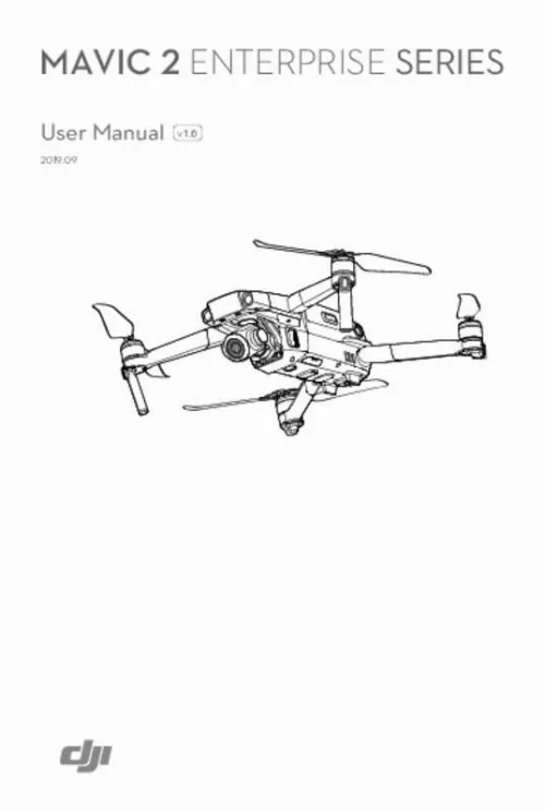 Mode d'emploi DJI MAVIC 2 ENTERPRISE