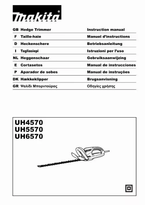 Mode d'emploi DOLMAR UH4570