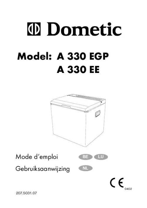 Mode d'emploi DOMETIC A 330 EE