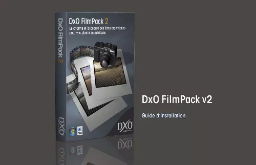 Mode d'emploi DXO FILMPACK V2.0