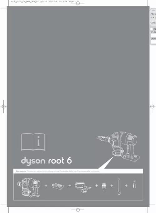 Mode d'emploi DYSON DC16 ROOT 6