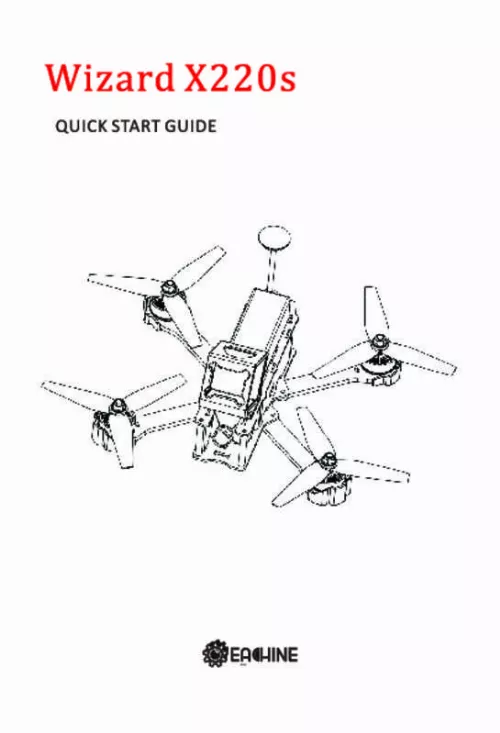 Mode d'emploi EACHINE WIZARD X220 RACER