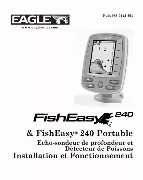 Mode d'emploi EAGLE FISHEASY 240 PORTABLE