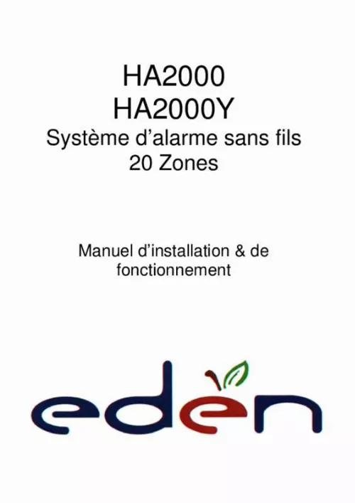 Mode d'emploi EDEN HA2000PS