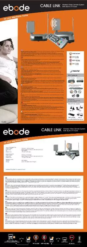Mode d'emploi EDOBE XDOM CL85
