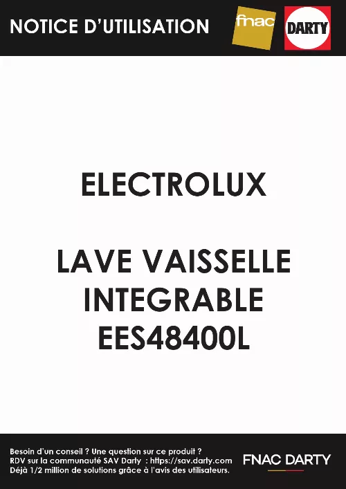 Mode d'emploi ELECTROLUX EES48400L