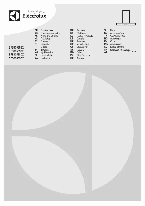 Mode d'emploi ELECTROLUX EFB60566DX