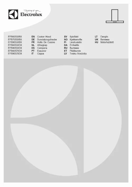 Mode d'emploi ELECTROLUX EFB60570DX