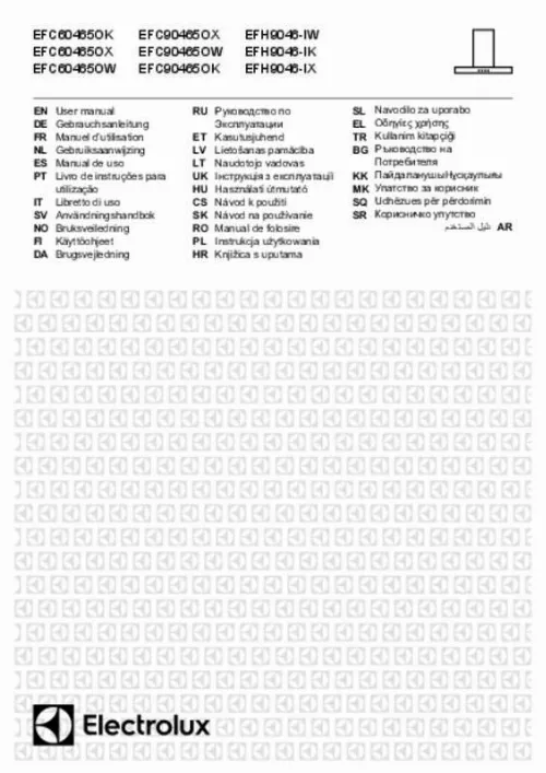 Mode d'emploi ELECTROLUX EFC60465OW