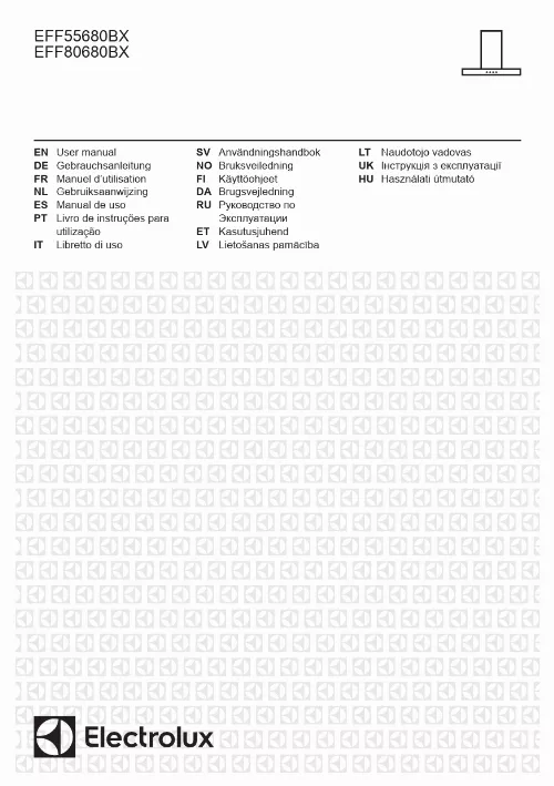 Mode d'emploi ELECTROLUX EFF80680BX