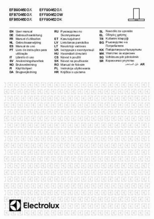 Mode d'emploi ELECTROLUX EFF90462OX