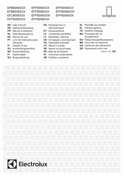Mode d'emploi ELECTROLUX EFF90560OX