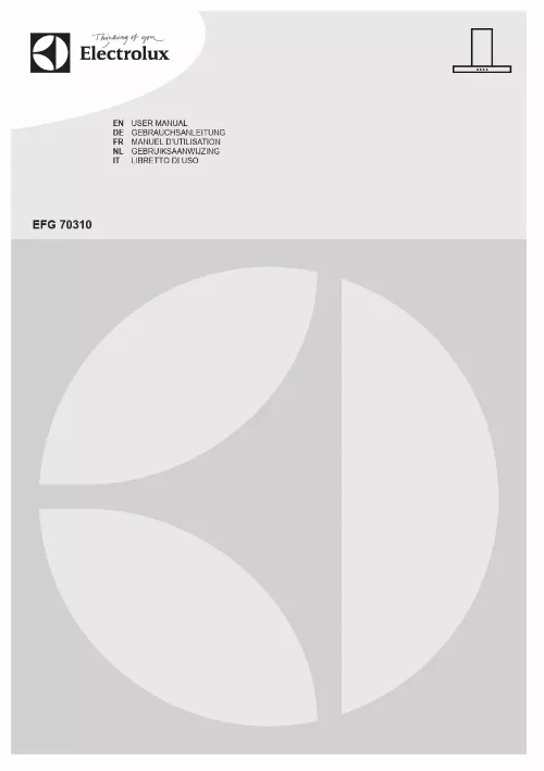 Mode d'emploi ELECTROLUX EFG70310X