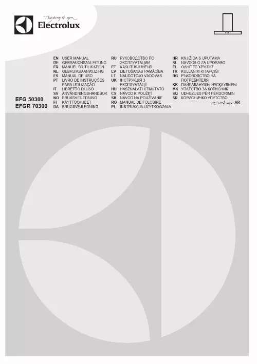 Mode d'emploi ELECTROLUX EFGR70300X