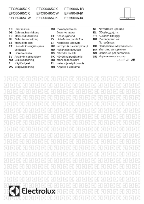 Mode d'emploi ELECTROLUX EFH9046IW