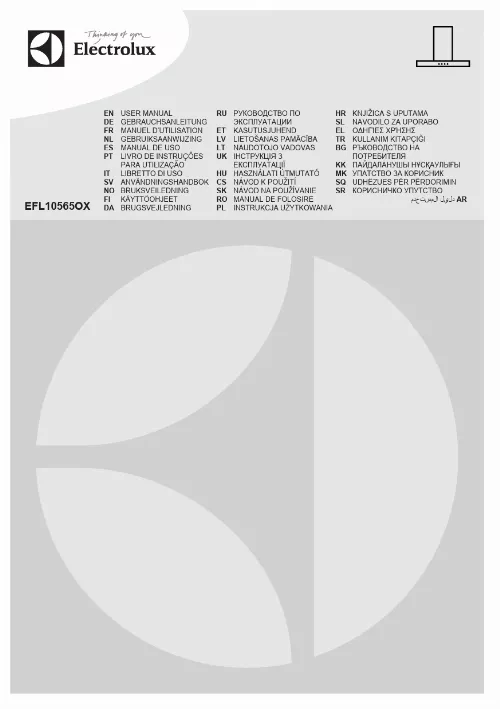 Mode d'emploi ELECTROLUX EFL10565OX