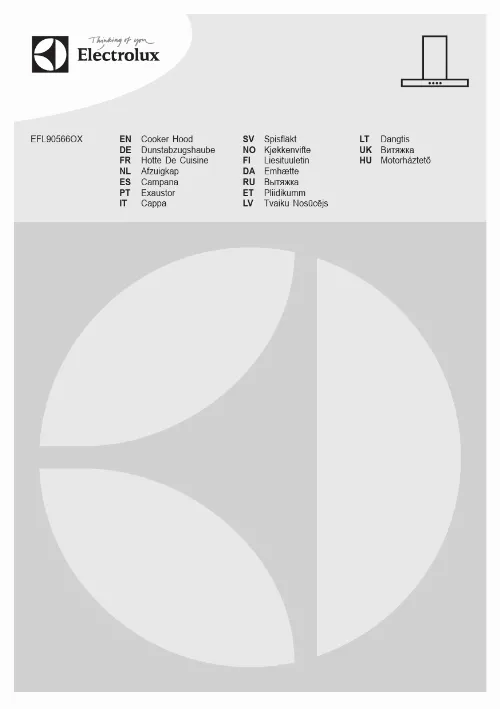 Mode d'emploi ELECTROLUX EFL90566OX