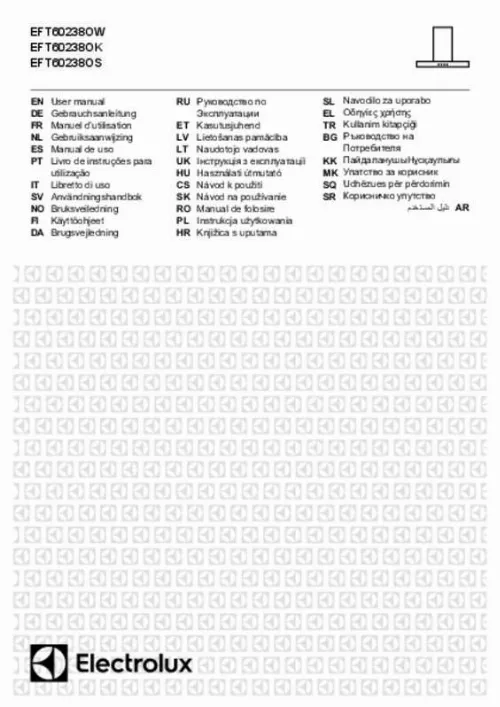 Mode d'emploi ELECTROLUX EFT60238OW