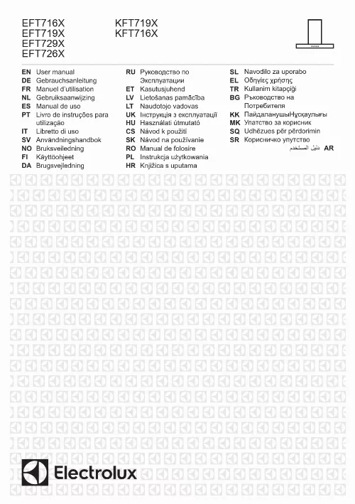 Mode d'emploi ELECTROLUX EFT719X