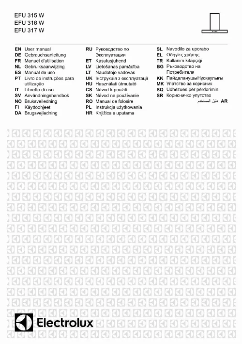 Mode d'emploi ELECTROLUX EFU315W