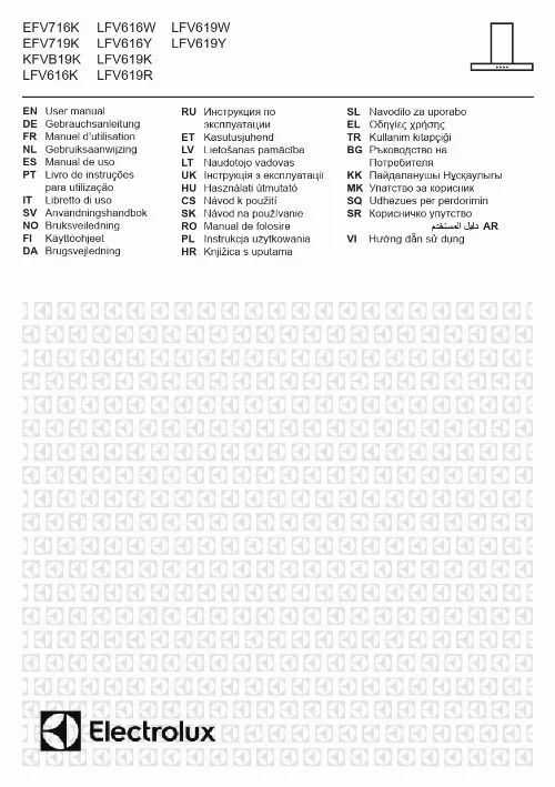 Mode d'emploi ELECTROLUX EFV719K
