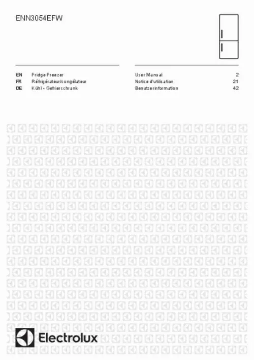 Mode d'emploi ELECTROLUX ENN3054EFW