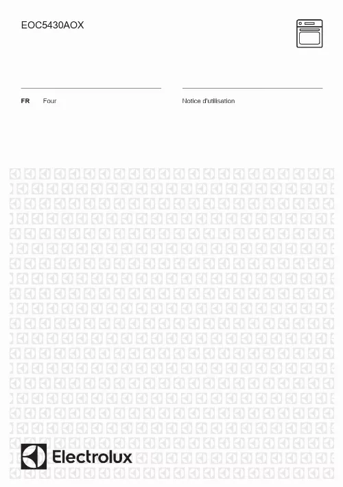 Mode d'emploi ELECTROLUX EOC5430AOX