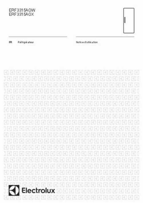 Mode d'emploi ELECTROLUX ERF3315AO