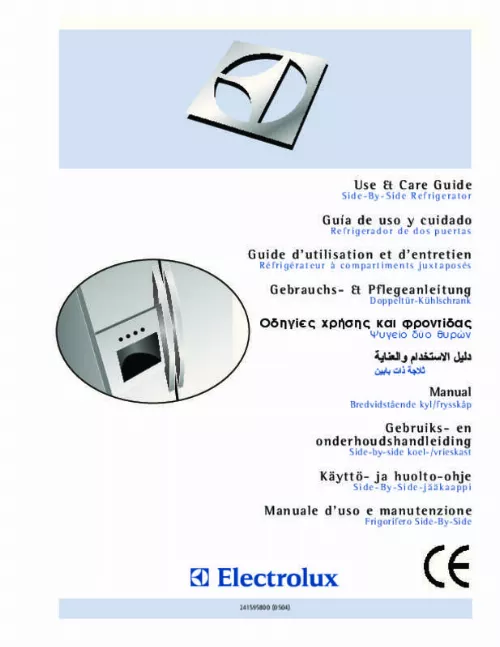 Mode d'emploi ELECTROLUX ERL6297KK1