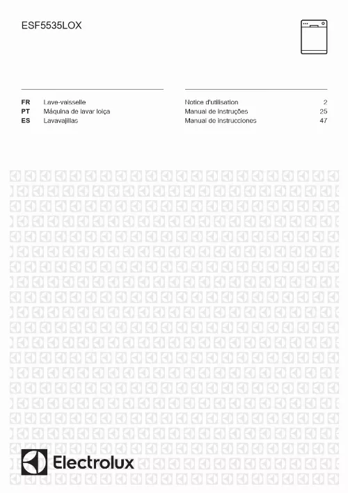 Mode d'emploi ELECTROLUX ESF5535LO